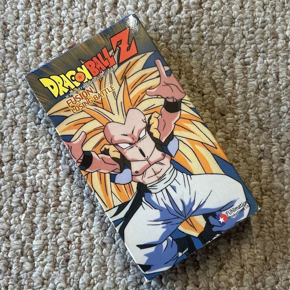 Dragon Ball Z Fusion loosing battle VHS 2002